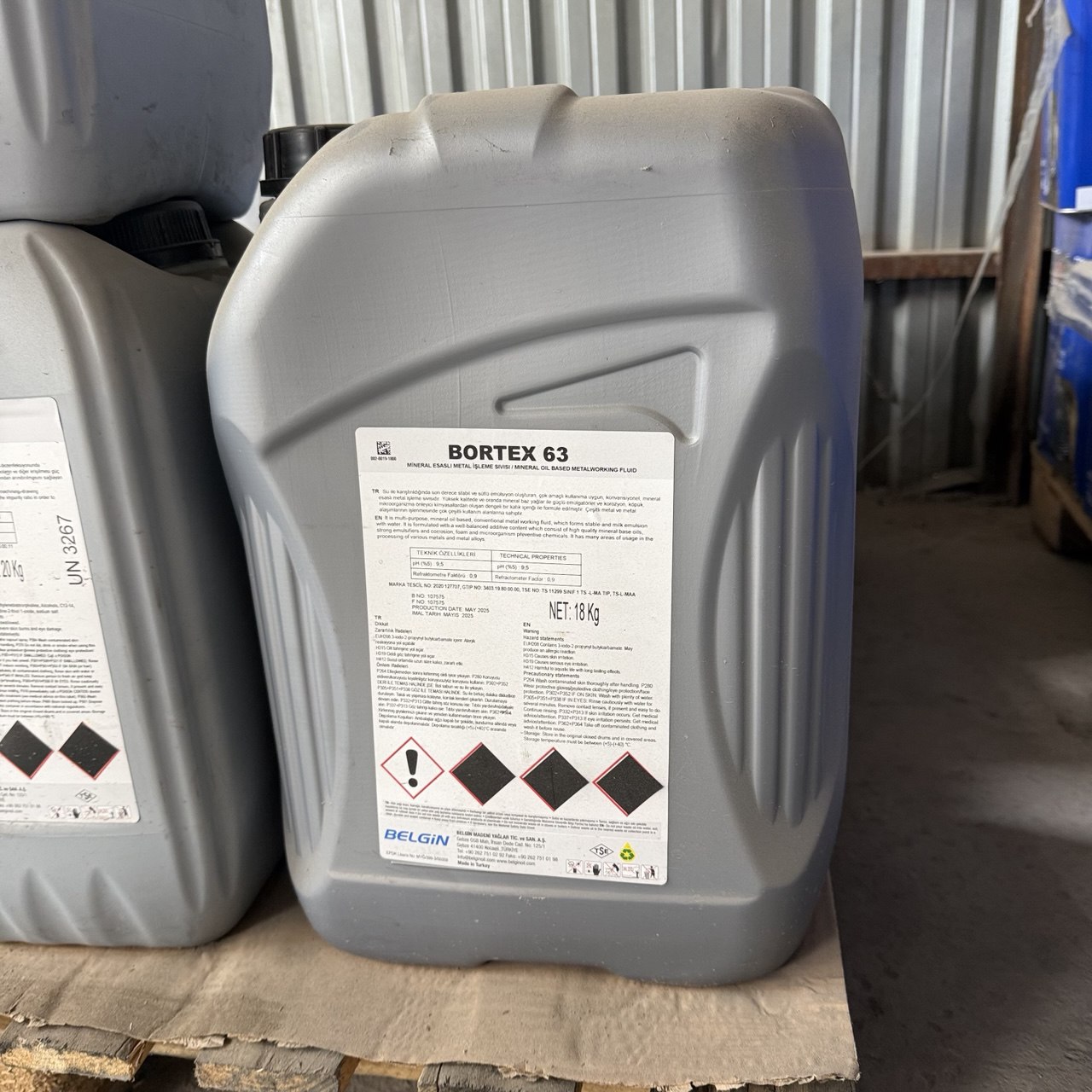 BORTEX 63 19.5L — СОЖ для металлообработки – Greaseman