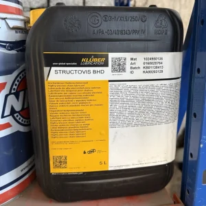 Kluber STRUCTOVIS BHD - Special Adhesive Oil in 5L canister