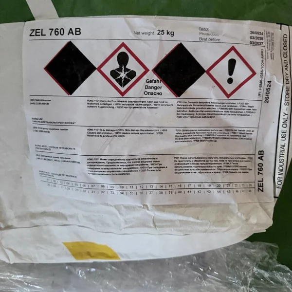 Product label of traxit ZEL 760 AB - coating agent for steel wire