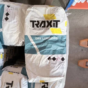 25kg bag of traxit C4540 - dry drawing lubricant based on Calcium and Sodium blend