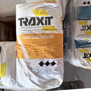 25kg bag of traxit SL 2020 BS - dry drawing lubricant based on Sodium