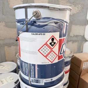 Diathermic oil for food and pharmaceutical industry Nils Calor AFD 22 in 18kg pail
