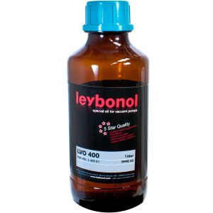 Leybonol LVO 400 - PFPE based vacuum pump oil in 1L bottle