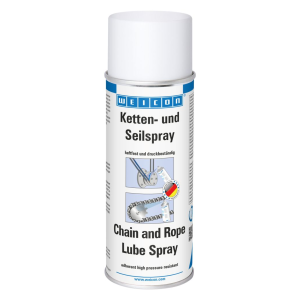 Chain and Rope lubricant from Weicon, in 400ml spray cans