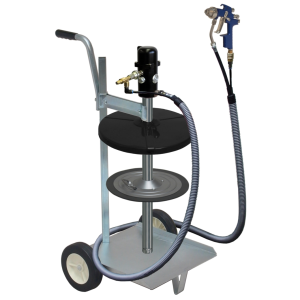 pneuMATO 55 LubeJet, 25 кг — пневматическая установка для распыления густой смазки
