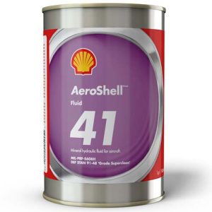 Aviation Fluid Aeroshell Fluid 41 in 1 gallon canister