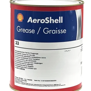 Aviation grease Aeroshell 33 in 3kg cans.
