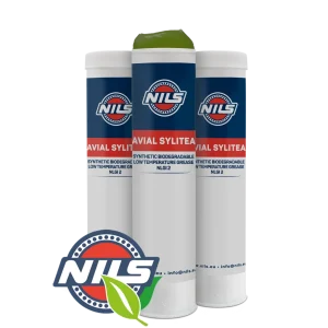 Biodegradable low temperature grease from Nils in 400gr cartridges